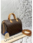 LOUIS VUITTON SPEEDY BANDOULIERE 30 IN BROWN MONOGRAM CANVAS