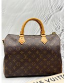 LOUIS VUITTON SPEEDY BANDOULIERE 30 IN BROWN MONOGRAM CANVAS