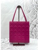 CHRISTIAN DIOR SHOULDER BAG IN PINK CANNAGE LAMBSKIN LEATHER