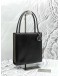 CHRISTIAN DIOR SHOULDER BAG IN BLACK WITH GREEN CALFSKIN LEATHER
