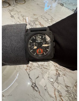 (LIKE NEW) 2015 BELL & ROSS BR 03-94 AVIATION INSTRUMENTS REF BR0394-TORNADO LIMITED TO 50 PIECES WORLDWIDE 42MM AUTOMATIC WATCH
