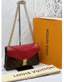 (LIKE NEW) LOUIS VUITTON CERISE MONOGRAM CANVAS PALLAS CHAIN BAG - FULL SET -