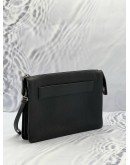 PRADA VITELLO CITY BLACK CLUTCH 