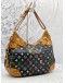 LOUIS VUITTON x TAKASHI MURAKAMI GRETA MONOGRAM MULTICOLOR SHOULDER BAG 