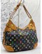 LOUIS VUITTON x TAKASHI MURAKAMI GRETA MONOGRAM MULTICOLOR SHOULDER BAG 