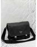 (LIKE NEW) PRADA NYLON SAFFIANO MESSENGER BAG 