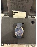 (UNUSED) 2025 BELL & ROSS BR 03-92 DIVER BLUE REF BR0392-D-BU-ST/SRB 42MM AUTOMATIC WATCH -FULL SET-