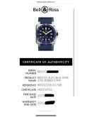 (UNUSED) 2025 BELL & ROSS BR 03-92 DIVER BLUE REF BR0392-D-BU-ST/SRB 42MM AUTOMATIC WATCH -FULL SET-