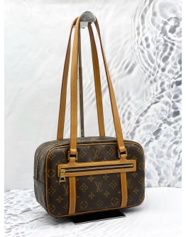 (LIKE NEW) LOUIS VUITTON CITE MM MONOGRAM CANVAS SHOULDER BAG