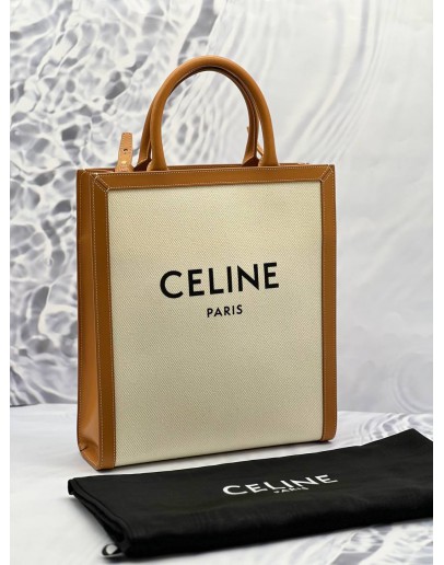 CELINE CABAS VERTICAL TOTE BAG