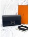 (BRAND NEW) 2025 HERMES CONSTANCE TO GO WALLET IN NOIR EPSOM LEATHER -FULL SET-