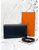 (BRAND NEW) 2025 HERMES CONSTANCE TO GO WALLET IN NOIR EPSOM LEATHER -FULL SET-