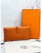 (LIKE NEW) 2013 HERMES JIGE ELAN 29 CLUTCH IN ORANGE H EPSOM LEATHER -FULL SET-