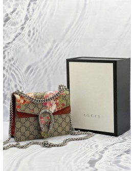 (LIKE NEW) GUCCI DIONYSUS GG FLORAL BLOOMS MINI BAG