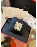 (BRAND NEW) 2022 CARTIER TANK MUST XL REF WSTA0040 WHITE DIAL 41MM x 31MM AUTOMATIC WATCH -FULL SET-