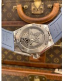 (UNUSED) 2024 ZENITH DEFY SKYLINE LIMITED EDITION REF 03.9300.3620/15.l001 ICE BLUE DIAL 41MM AUTOMATIC WATCH -FULL SET-