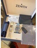 (UNUSED) 2024 ZENITH DEFY SKYLINE LIMITED EDITION REF 03.9300.3620/15.l001 ICE BLUE DIAL 41MM AUTOMATIC WATCH -FULL SET-