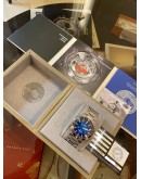 (UNUSED) 2018 ORIS AQUIS DATE CLIPPERTON LIMITED EDITION REF 01.733.7730.4185 BLUE DIAL 43.5MM AUTOMATIC WATCH -FULL SET-