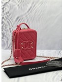CHANEL CC FILIGREE VANITY CAVIAR CROSSBODY BAG 