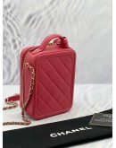 CHANEL CC FILIGREE VANITY CAVIAR CROSSBODY BAG 