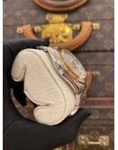 ROLEX DAYTONA SUPERLATIVE CHRONOMETER COSMOGRAPH HALF 18K 750 YELLOW GOLD REF 16523 WHITE DIAL 40MM AUTOMATIC WATCH 