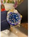 (UNUSED) 2023 ROLEX SUBMARINER DATE REF 126613LB HALF 18K 750 YELLOW GOLD BLUE DIAL 41MM AUTOMATIC WATCH -FULL SET-