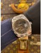 (LIKE NEW) 2021 ROLEX DATEJUST 41 REF 126300 JUBILEE RARE GREEN ROMAN NUMERALS DIAL 41MM AUTOMATIC WATCH