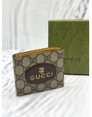 (LIKE NEW) GUCCI NEO VINTAGE GG SUPREME BI-FOLD WALLET -FULL SET-