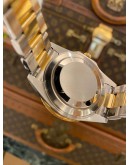 ROLEX GMT-MASTER II REF 16713 HALF 18K 750 YELLOW GOLD BLACK DIAL 40MM AUTOMATIC WATCH
