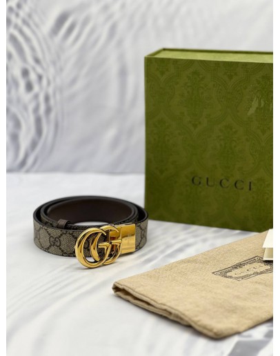 (LIKE NEW) GUCCI MARMONT REVERSIBLE BELT 
