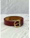 LOUIS VUITTON RED MONOGRAM VERNIS BELT 