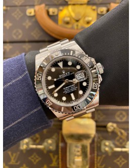 (UNUSED) 2023 ROLEX SUBMARINER DATE REF 126610LN BLACK DIAL 41MM AUTOMATIC WATCH -FULL SET-