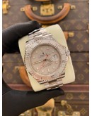 (LIKE NEW) 2015 ROLEX YACHT-MASTER REF 116622 SILVER DIAL 40MM AUTOMATIC WATCH -FULL SET-