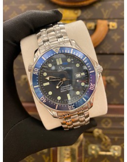 2005 OMEGA SEAMASTER DIVER 300M PROFESSIONAL REF 25418000 41MM QUARTZ WATCH -FULL SET-