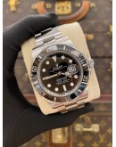 (UNUSED) 2023 ROLEX SUBMARINER DATE REF 126610LN BLACK DIAL 41MM AUTOMATIC WATCH -FULL SET-