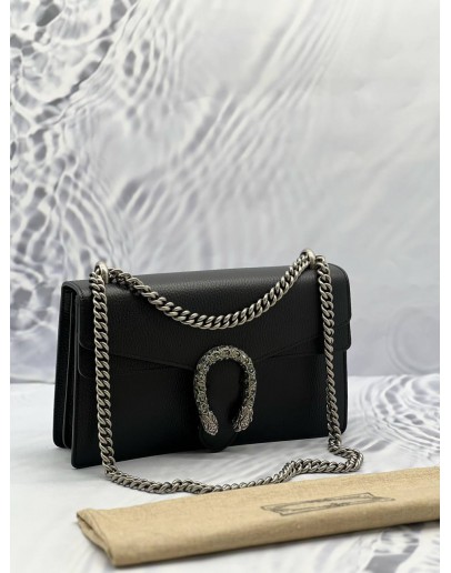 (LIKE NEW) GUCCI DIONYSUS BLACK SMALL BAG 