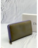 CHRISTIAN DIOR LONG ZIP WALLET