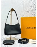 (UNUSED) 2025 LOUIS VUITTON MARELLINI SHOULDER AND CROSSBODY BAG IN BLACK EPI LEATHER -FULL SET-