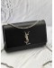 (LIKE NEW) YSL SAINT LAURENT KATE SILVER CHAIN BAG 