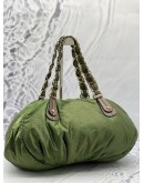 TODS NYLON CHAIN SHOULDER BAG 