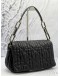 (LIKE NEW) DIOR BLACK CANNAGE LEATHER SHOULDER BAG 
