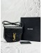 (UNUSED) 2025 YSL YVES SAINT LAURENT KAIA SMALL SATCHEL CROSSBODY BAG IN BLACK SHINY CROCODILE EMBOSSED CALFSKIN LEATHER -FULL SET-