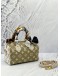 (LIKE NEW) LOUIS VUITTON MONOGRAM SPEEDY BANDOULIERE 20 KAKI BEIGE CREAM 