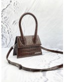 (LIKE NEW) JACQUEMUS LE CHIQUITO MOYEN IN DAREK BROWN WITH STRAP