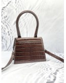(LIKE NEW) JACQUEMUS LE CHIQUITO MOYEN IN DAREK BROWN WITH STRAP