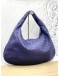 (LIKE NEW) BOTTEGA VANETA WOMAN HOBO BAG DARK PURPLE 