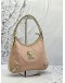 GUCCI ABBEY D RING IVORY PINK SHOULDER BAG 