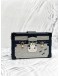 (LIKE NEW) LOUIS VUITTON SILVERY EPI PETITE MALLE WITH STRAP