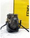 (BRAND NEW) FENDI MON TRESOR BROWN LEATHER MINI BAG -FULL SET-