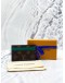 (BRAND NEW) LOUIS VUITTON M12839 DOUBLE CARD HOLDER - FULL SET -